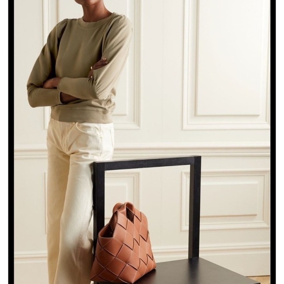 Apiece Apart Olimpio Puff Sleeve Sweatshirt - Picture 2 of 7